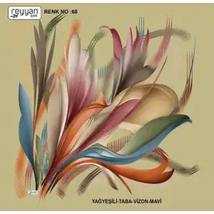 Reyyan İpek 100 cm Oyalık Yazma (ryyn-379-12)