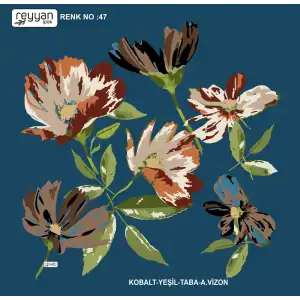 Reyyan İpek 100 cm Oyalık Yazma (ryyn-382-14)