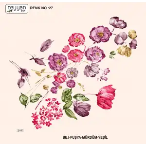 Reyyan İpek 100 cm Oyalık Yazma (ryyn-394-25)