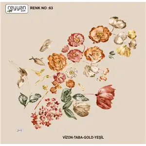 Reyyan İpek 100 cm Oyalık Yazma (ryyn-394-28)