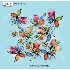 Reyyan İpek 100 cm Oyalık Yazma (ryyn-397-22)