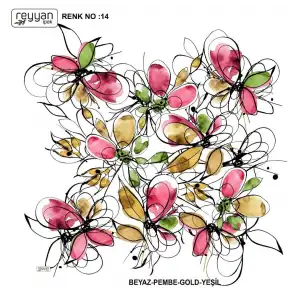 Reyyan İpek 100 cm Oyalık Yazma (ryyn-397-24)