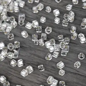Şeffaf Üçgen Tülbent Boncuğu 250 gram (bck01-04)