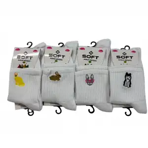 Soft Kadın Patik Çorap (12 adet) - (KPÇ-01-27)