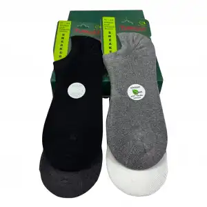 TurkuazErkek Bambu Sneaker Çorap Karışık Renk 6lı (eb11-01)