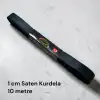 1 cm Saten Kurdele (10 mt.) - (SK-01-16)