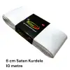 6 cm Beyaz Saten Kurdele (10 mt.) - (SK-06-02)