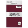 Reyyan İpek 100 Cm Düz Poşetli Yazma (Bordo)-035