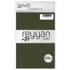 Reyyan İpek 100 Cm Düz Poşetli Yazma (Koyu Haki)-050