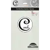 Cenk Düz 100 cm Poşetli Oyalık Yazma -(Krem)-(301-375)