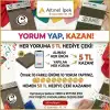 Yorum Yap, Kazan! Her Yoruma 5 TL Hediye Çeki!
