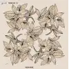 Reyyan İpek 100 cm Desenli Oyalık Yazma (ryyn-442-02)
