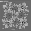 Reyyan İpek 100 cm Desenli Oyalık Yazma (ryyn-442-03)