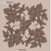 Reyyan İpek 100 cm Desenli Oyalık Yazma (ryyn-442-21)