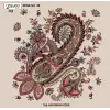 Reyyan İpek 100 cm Desenli Oyalık Yazma (ryyn-446-06)