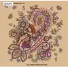 Reyyan İpek 100 cm Desenli Oyalık Yazma (ryyn-446-07)