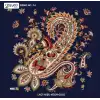 Reyyan İpek 100 cm Desenli Oyalık Yazma (ryyn-446-29)