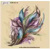 Reyyan İpek 100 cm Desenli Oyalık Yazma (ryyn-447-02)