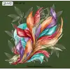 Reyyan İpek 100 cm Desenli Oyalık Yazma (ryyn-447-10)