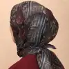 Locella El Dikişli Dijital Soft Eşarp-soft16-02