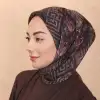 Locella El Dikişli Dijital Soft Eşarp-soft16-03