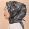 Locella El Dikişli Dijital Soft Eşarp-soft16-05