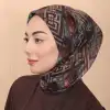 Locella El Dikişli Dijital Soft Eşarp-soft16-06
