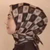 Locella El Dikişli Dijital Soft Eşarp-soft17-01
