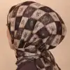 Locella El Dikişli Dijital Soft Eşarp-soft17-01