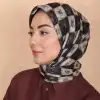 Locella El Dikişli Dijital Soft Eşarp-soft17-02