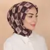 Locella El Dikişli Dijital Soft Eşarp-soft17-03