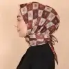 Locella El Dikişli Dijital Soft Eşarp-soft17-04