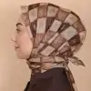 Locella El Dikişli Dijital Soft Eşarp-soft17-05