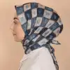 Locella El Dikişli Dijital Soft Eşarp-soft17-07