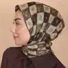 Locella El Dikişli Dijital Soft Eşarp-soft17-08