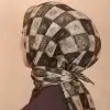 Locella El Dikişli Dijital Soft Eşarp-soft17-08