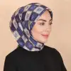 Locella El Dikişli Dijital Soft Eşarp-soft17-09