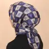 Locella El Dikişli Dijital Soft Eşarp-soft17-09