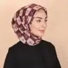 Locella El Dikişli Dijital Soft Eşarp-soft17-11