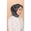 Locella El Dikişli Dijital Soft Eşarp-soft18-06