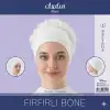 Aydın Dikişli Penye Dantel Fırfırlı Bone-(BEYAZ) (FB05-02)