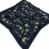 Huzurlu İpek Polyester Oyalık Yazma 100 cm - (PY01-14)