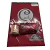 Cenk Düz Yazma Kırmızı + Altınbaşak Polyester Oya İpi + Baget Oya Pulu Seti – Hazır Oya Paketi (200 TL) (305-328)