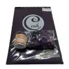 Cenk Düz Yazma Mürdüm + Altınbaşak Polyester Oya İpi + Baget Oya Pulu Seti – Hazır Oya Paketi (200 TL) (305-623)