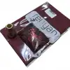 Reyyan İpek 3’lü Hazır Oya Paketi Koyu Bordo Yazma-038 + Oya İpi + Baget Pleksi Pul Seti-RHP038
