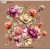 Reyyan İpek 100 cm Desenli Oyalık Yazma (ryyn-456-04)
