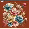 Reyyan İpek 100 cm Desenli Oyalık Yazma (ryyn-456-14)
