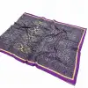 Desenli Bambu Kraş Şal -(DBK12-10)