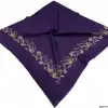 Altınel İpek Polyester Ortası Boş Oyalık Yazma 100 cm - (PY03-14)