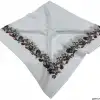 Altınel İpek Polyester Ortası Boş Oyalık Yazma 100 cm - (PY03-17)
